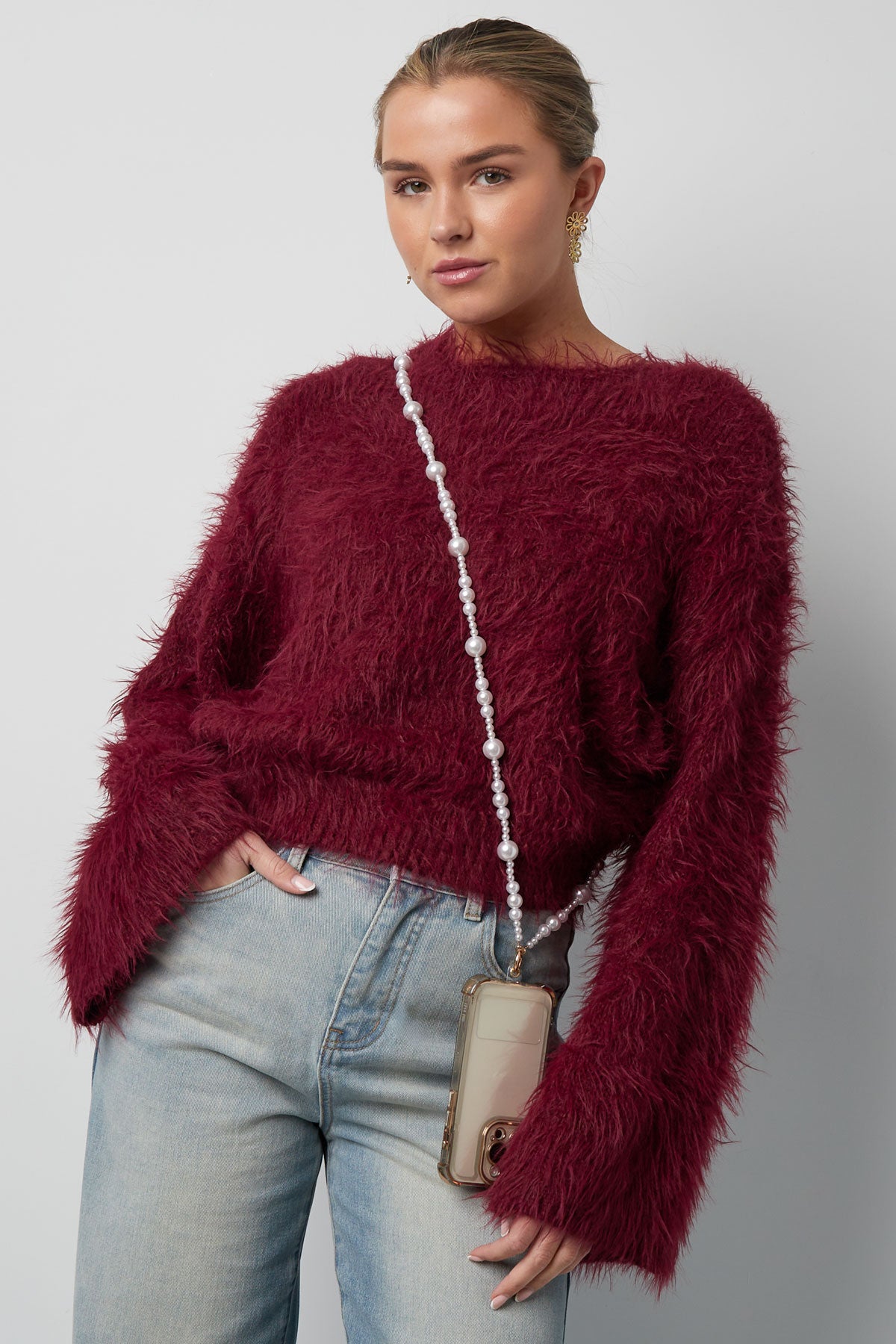 Telefonkabel Pearl Power - Goldfarben