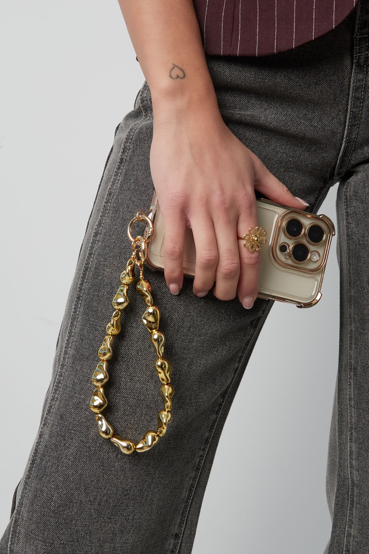 Telefonkabel mit elegantem Rand, Farbe