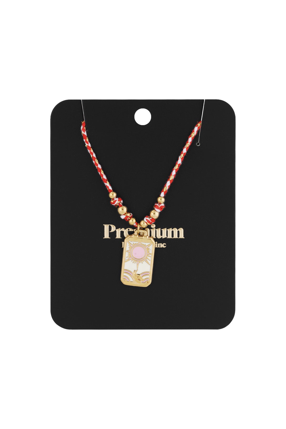 Flower Fiesta-Halskette – Goldfarben