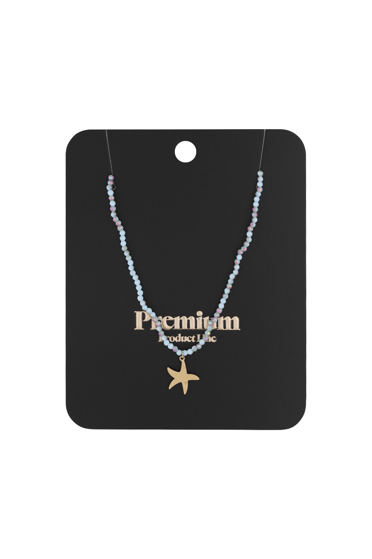 Halskette bunter Seestern