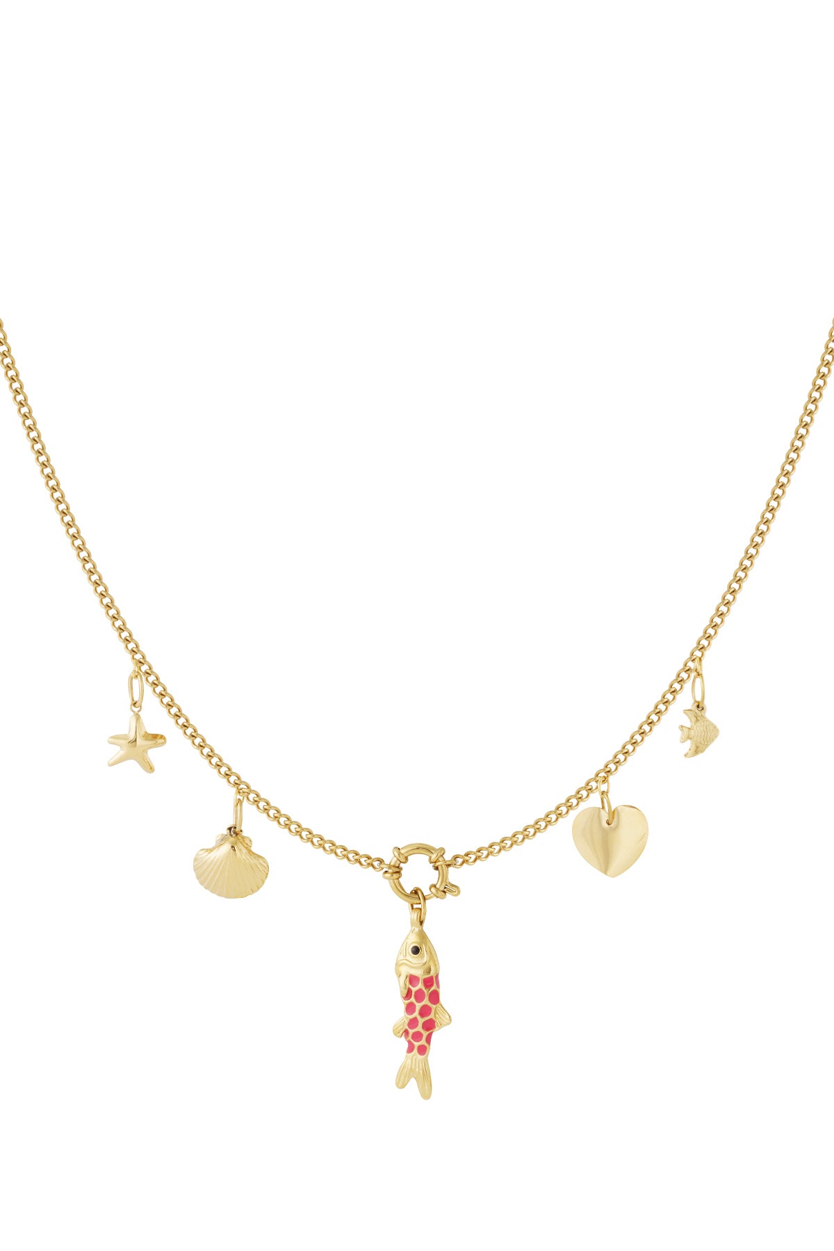 DIY Halskette mit Fischen