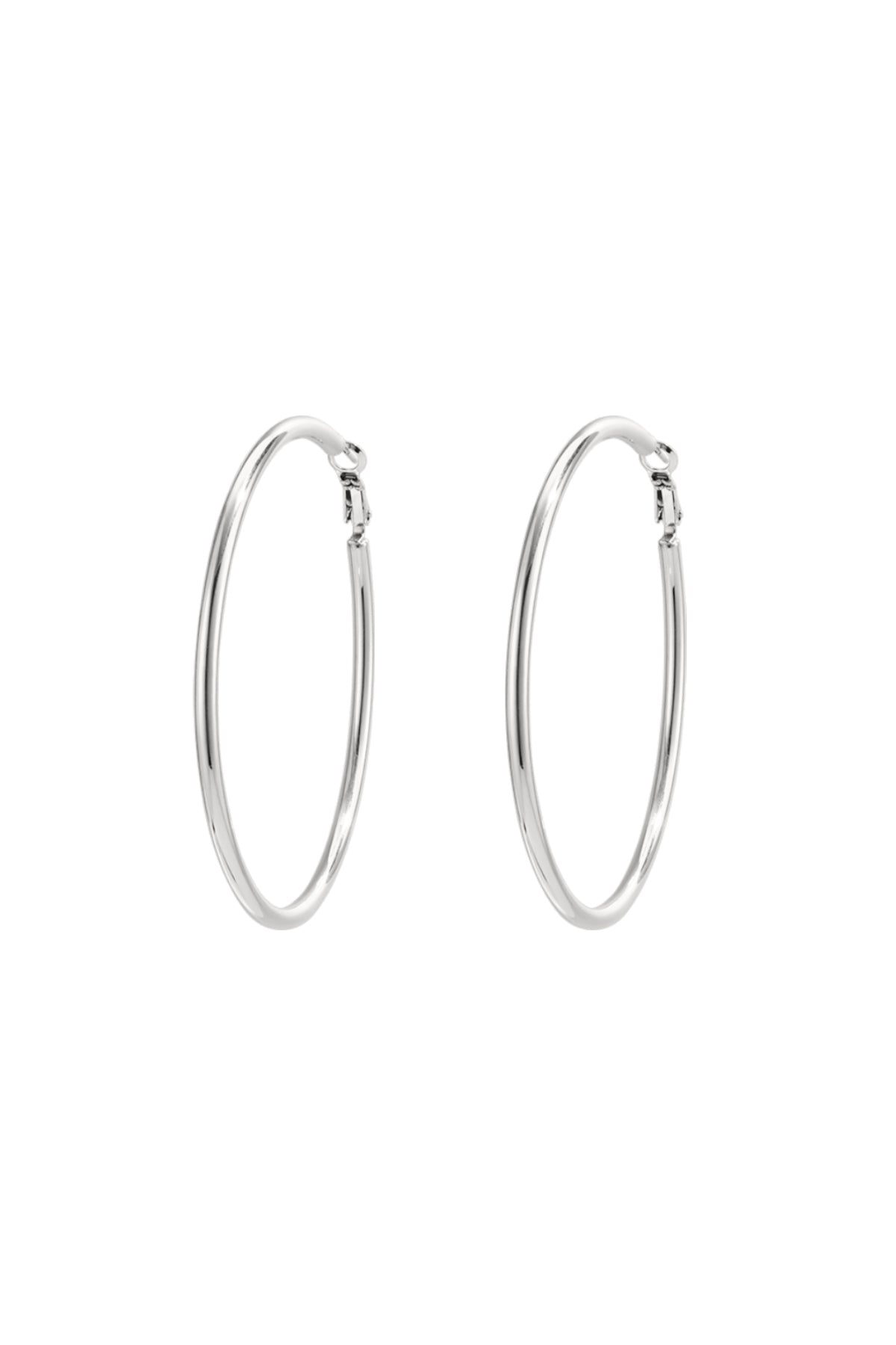 Creolen aus Edelstahl, geometrisch, lässig, täglich, einfache Serie, Damenschmuck