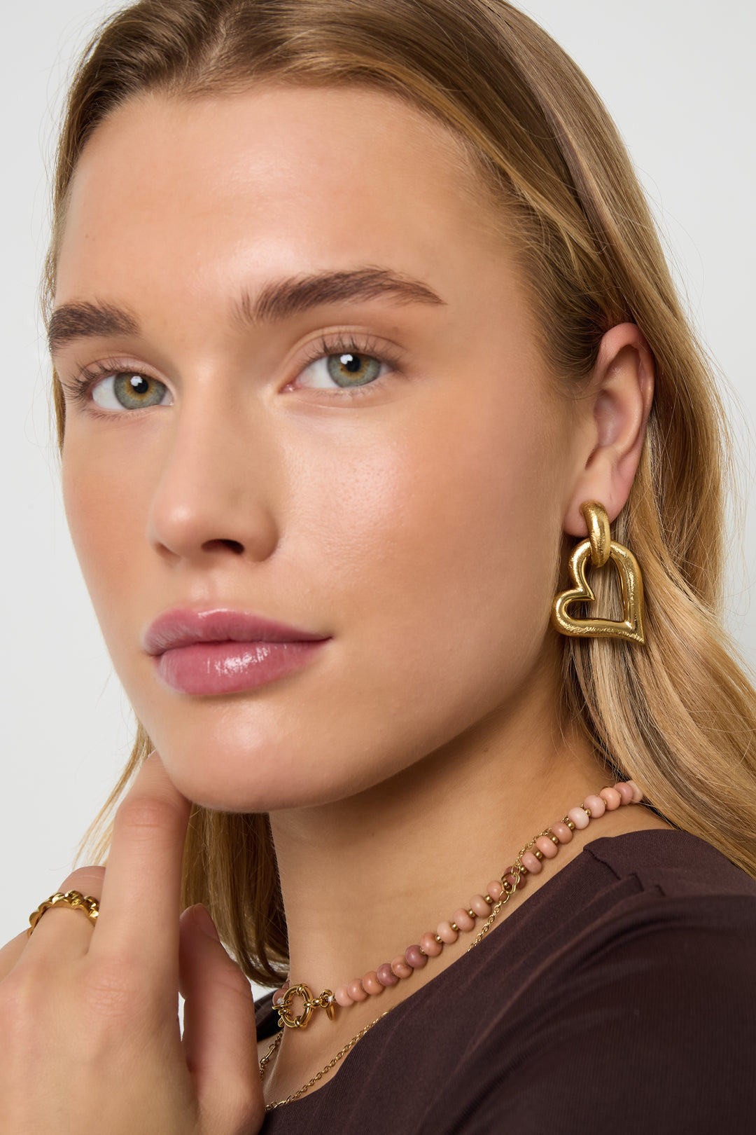 Tropfen Ohrringe Herz Casual Täglich Einfache Serie frauen schmuck