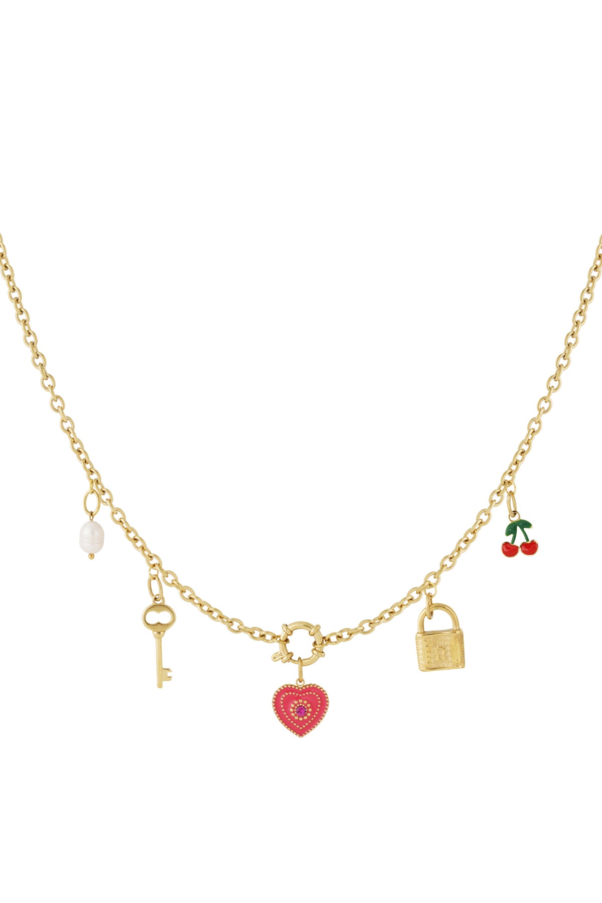 DIY-Halskette mit Herz