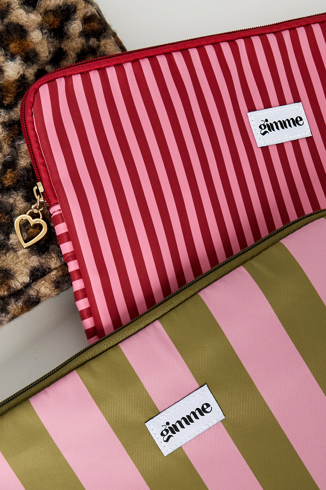 Laptoptasche mit Streifenmuster „Gimme“ – 13 Zoll