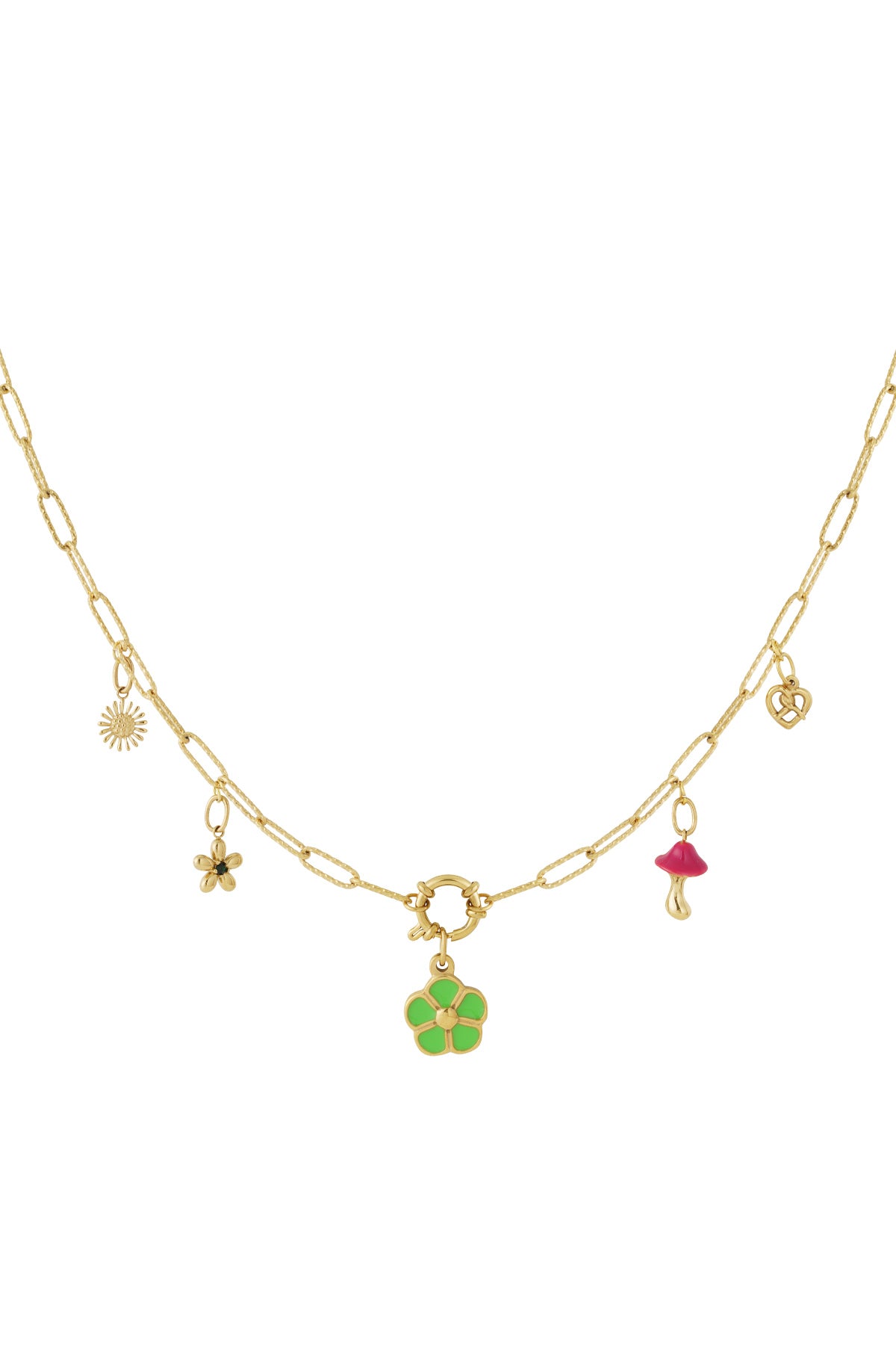 Kleeblatt DIY Halskette