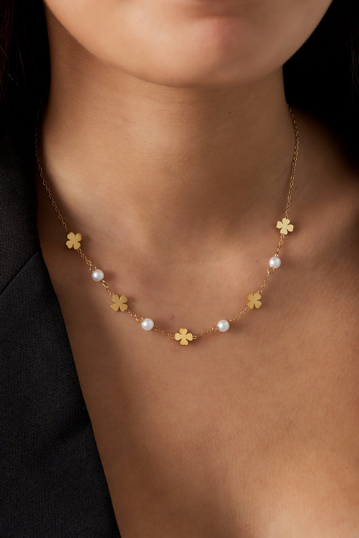 Get Lucky Halskette – goldfarben