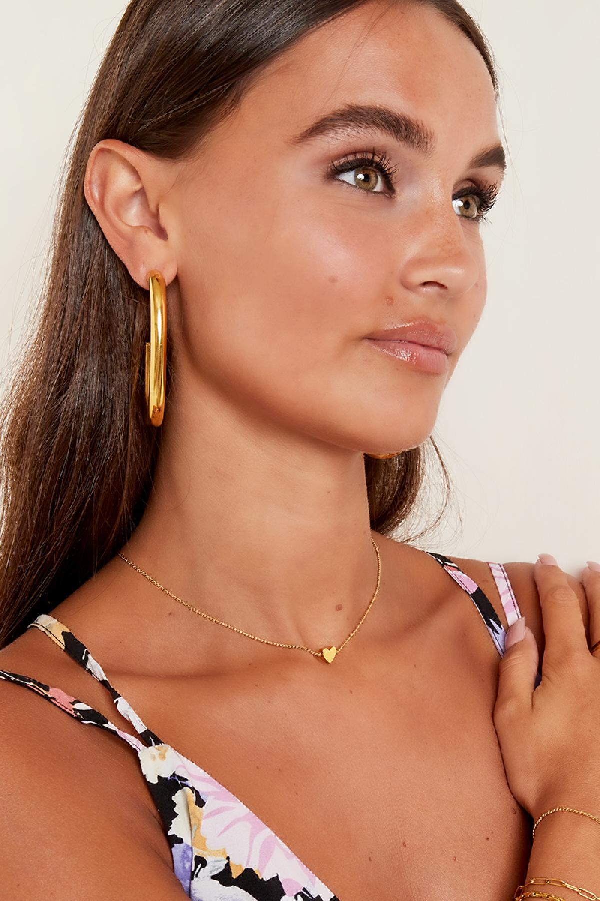 Edelstahlarmband Herz 