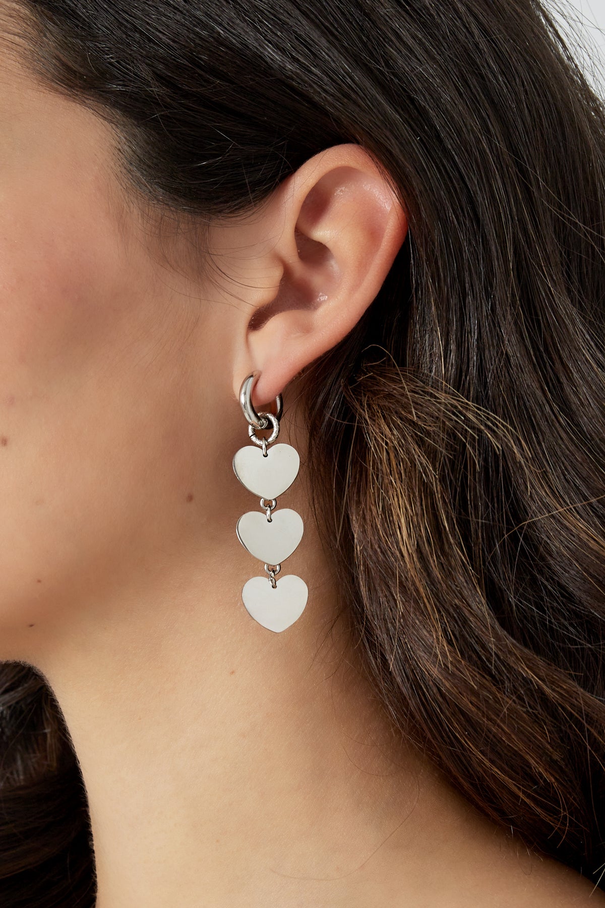 Dreifach-Liebhaber-Ohrringe 