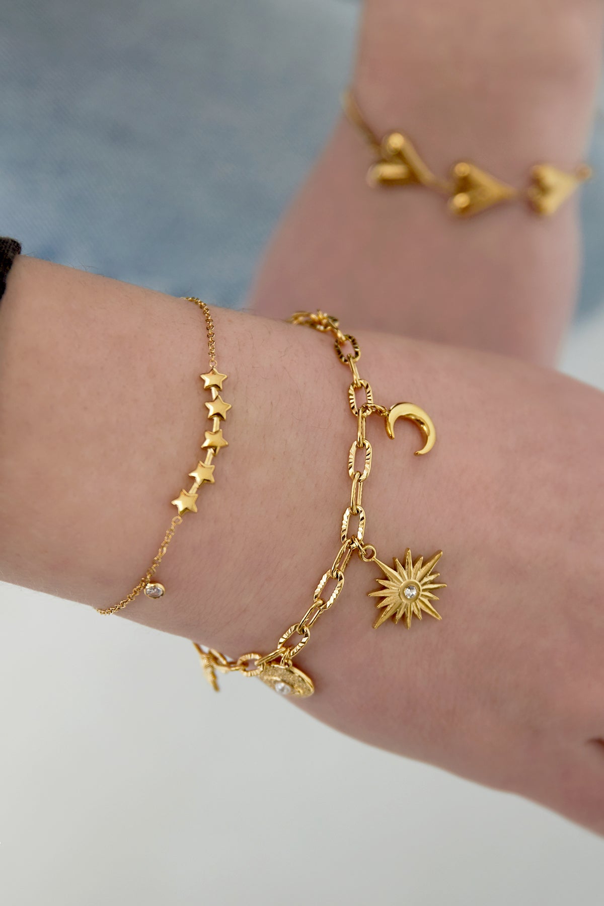 Shine Bright Armband - Goldfarben