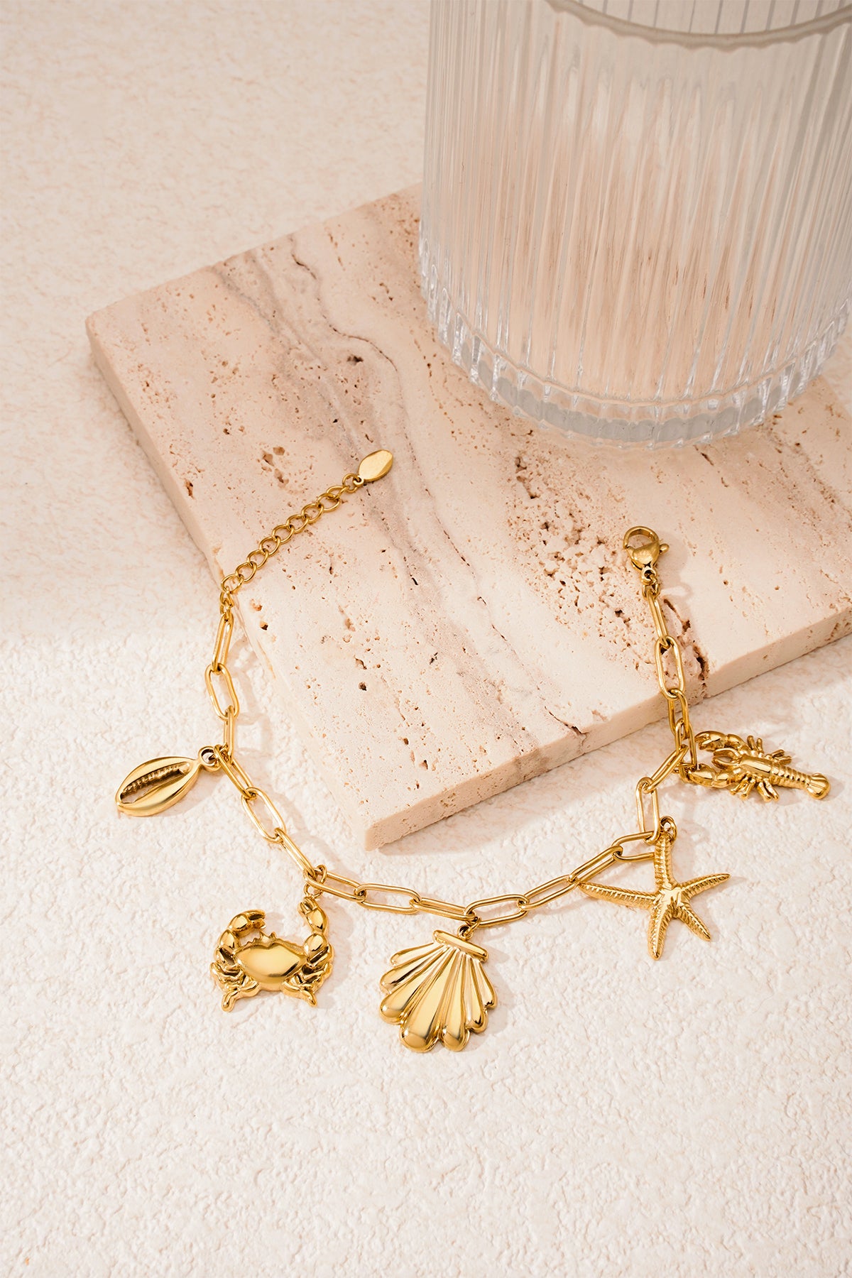 Strandarmband - Silberfarben