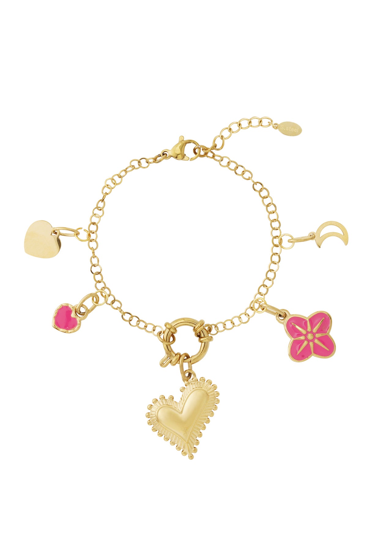 Klobiges Herz-DIY-Armband