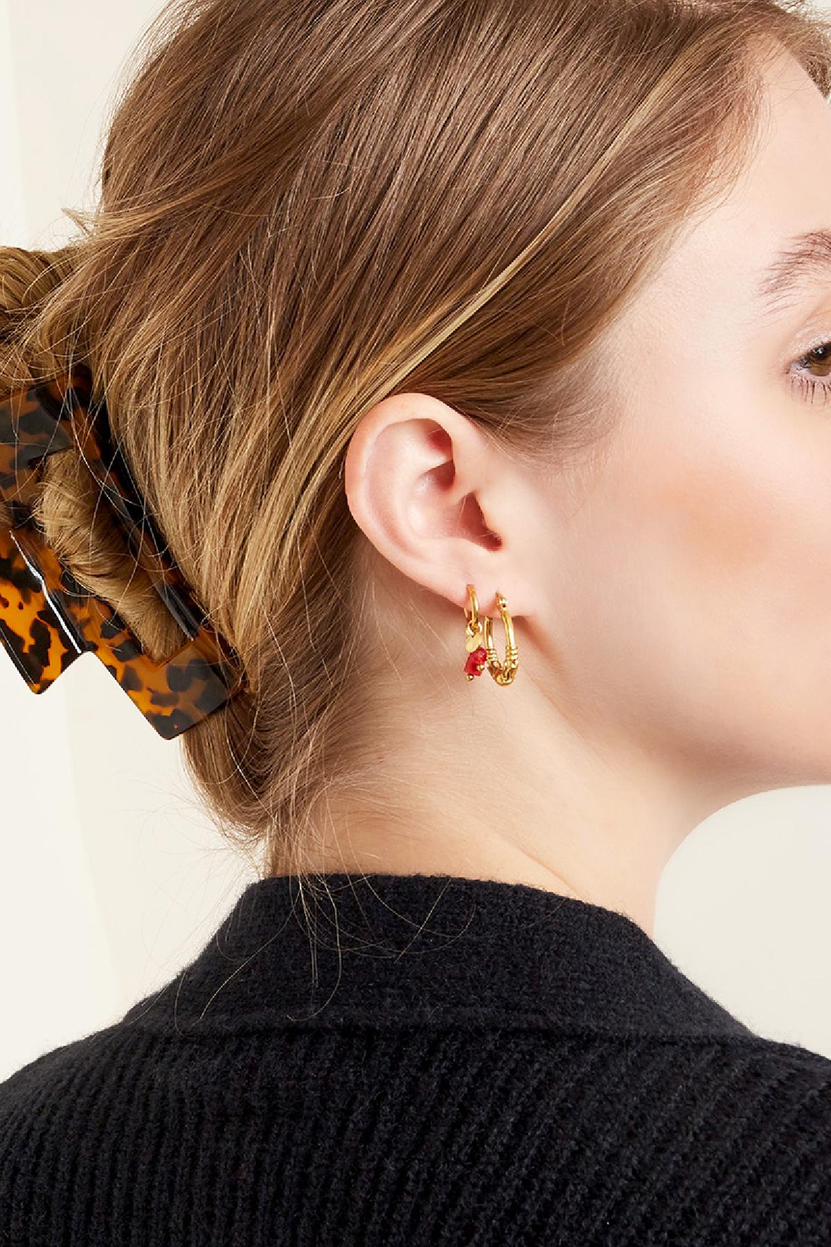 Muster der Haarspange Beige Sheet Material