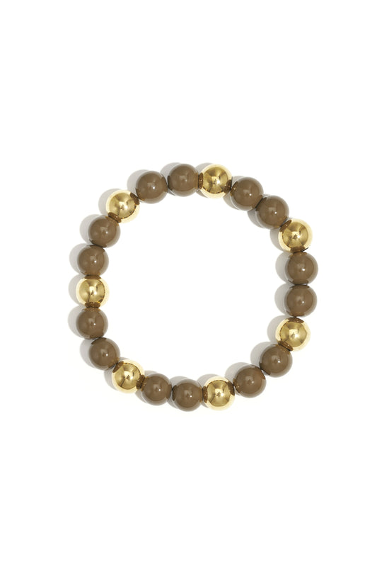 Acryl Perlen Armbänder Perlen Casual Täglich Einfache Serie frauen schmuck-10mm