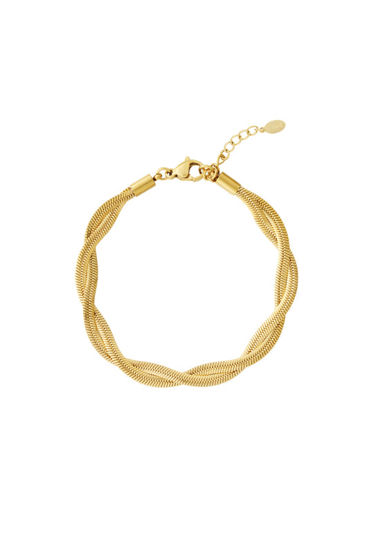 Lasst uns ineinander verschlingen Armband