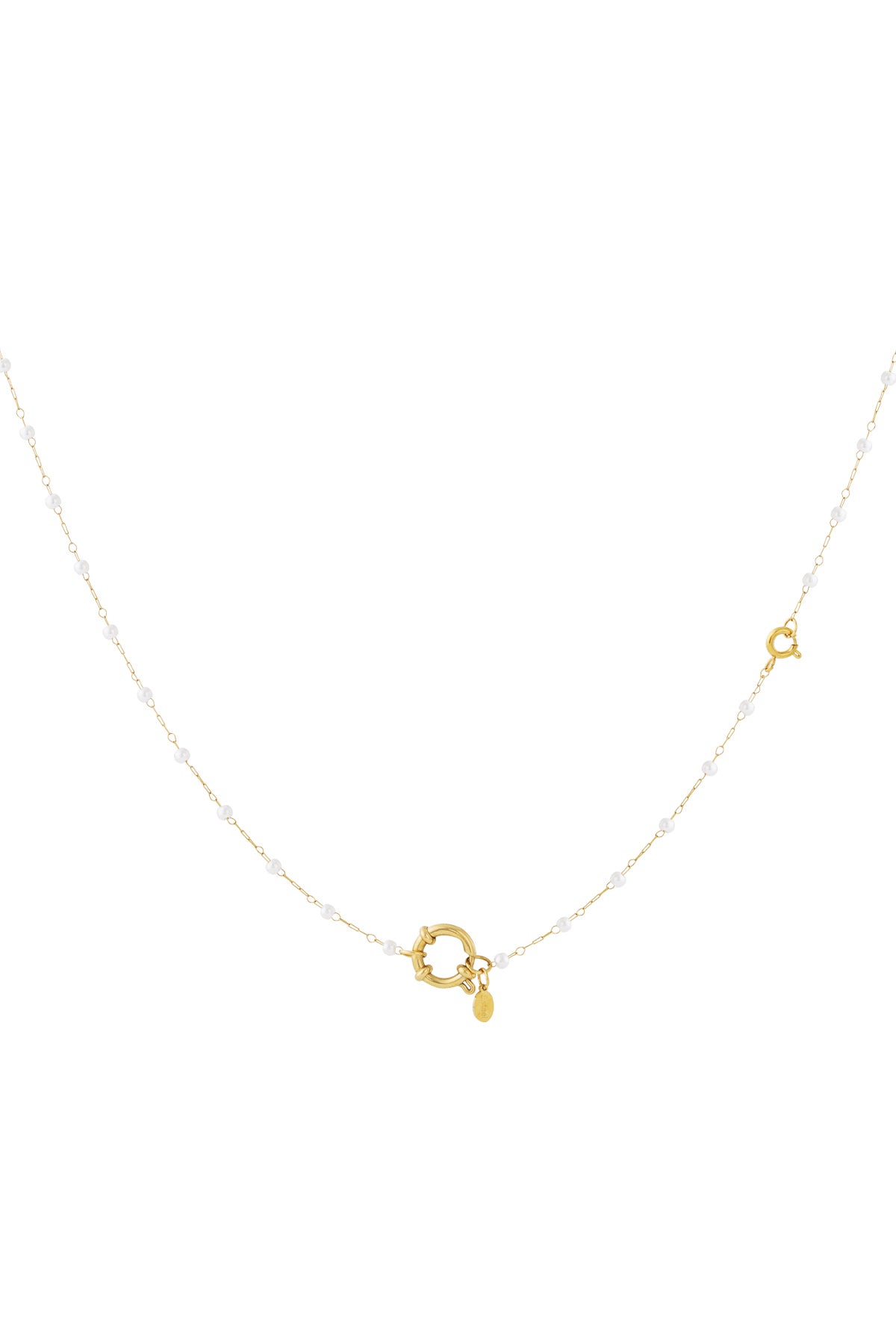 Schloss mit Perlenkette