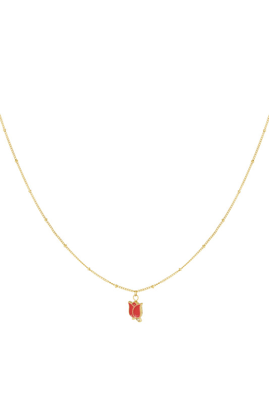 Gib mir eine Rose-Halskette