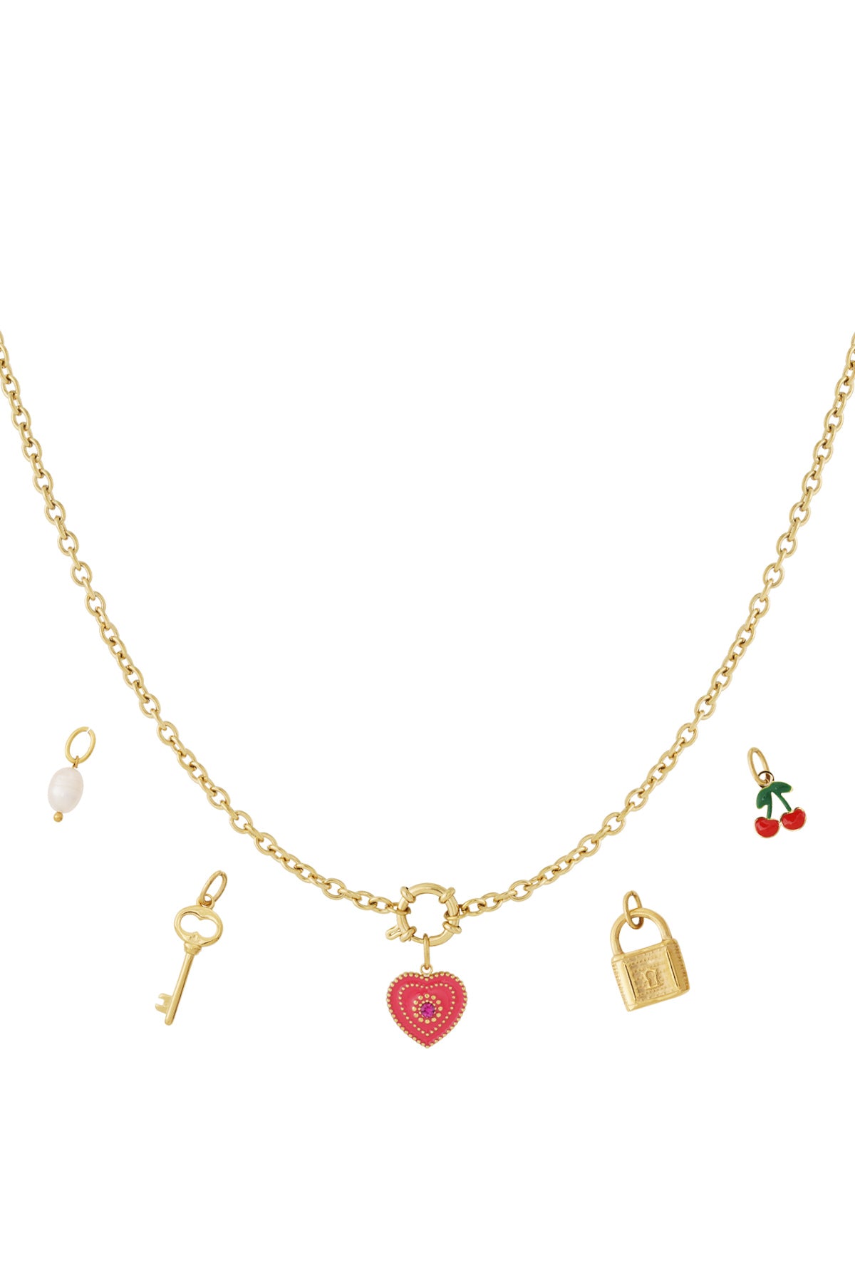 DIY-Halskette mit Herz