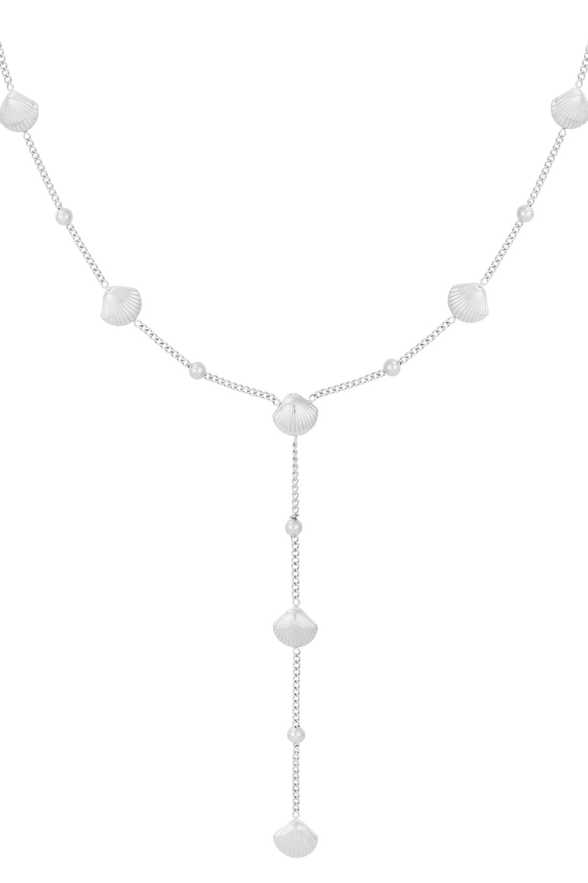 Muschel-Serenade-Halskette – Goldfarben