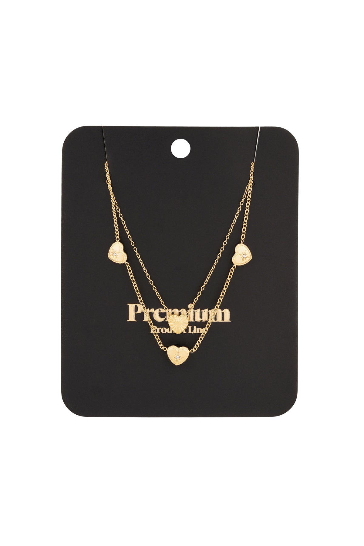 All the Love Halskette - Silberfarben