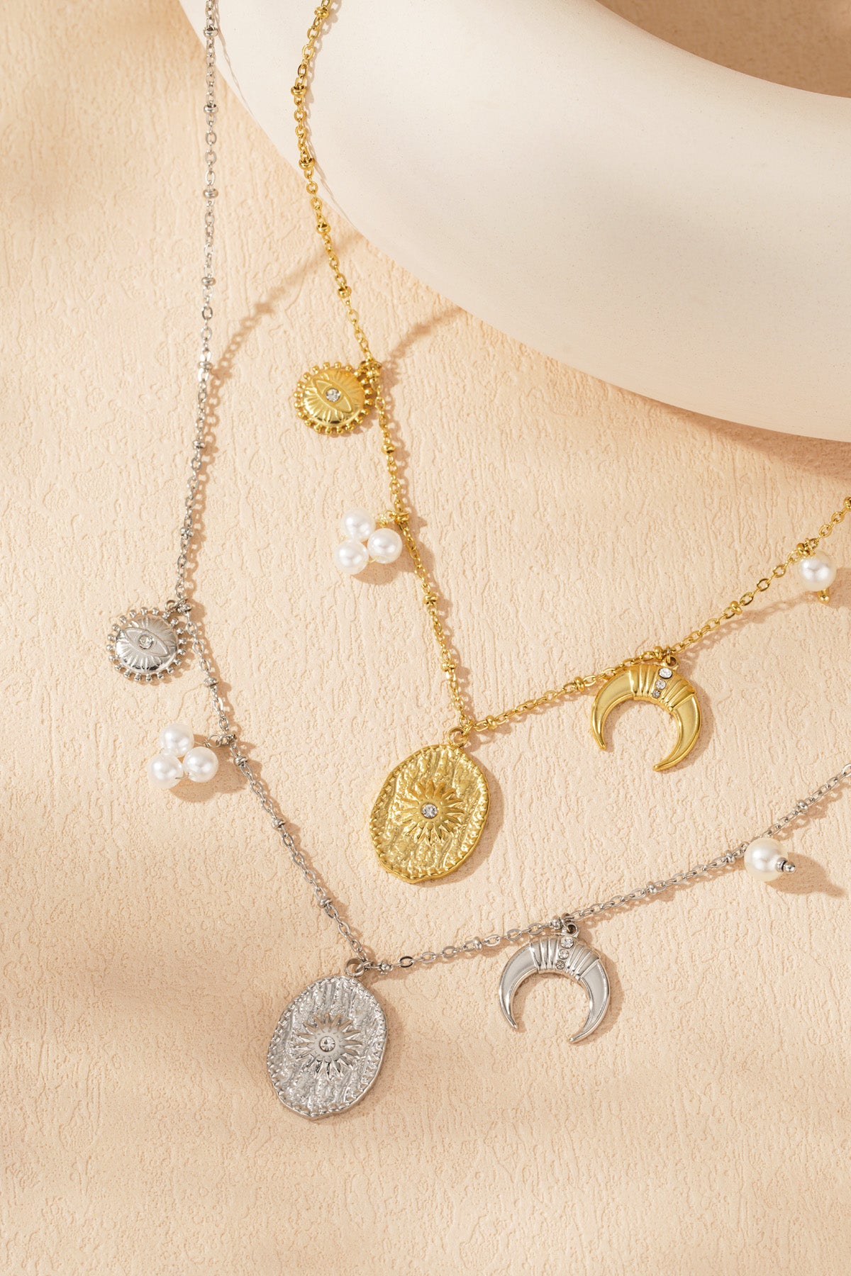 Moony Halskette - Goldfarben