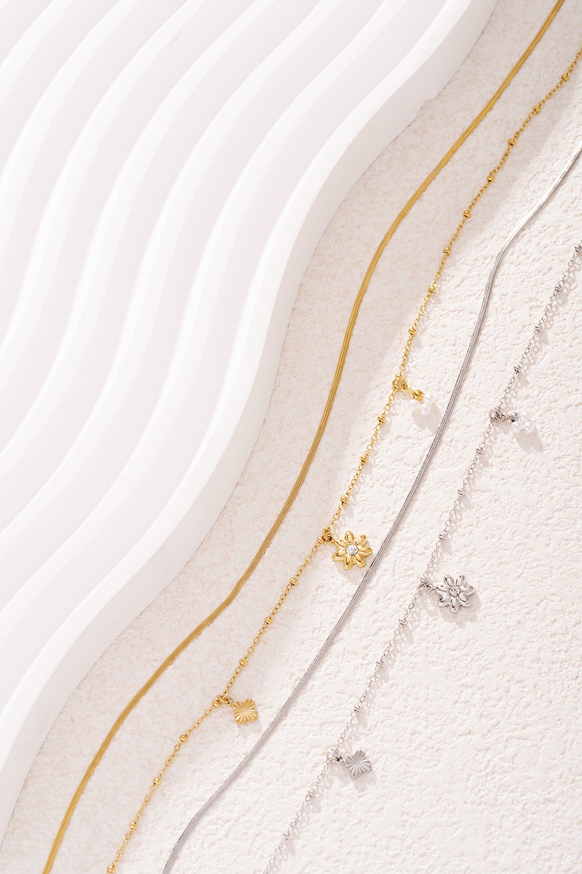 Sternkette - Goldfarben