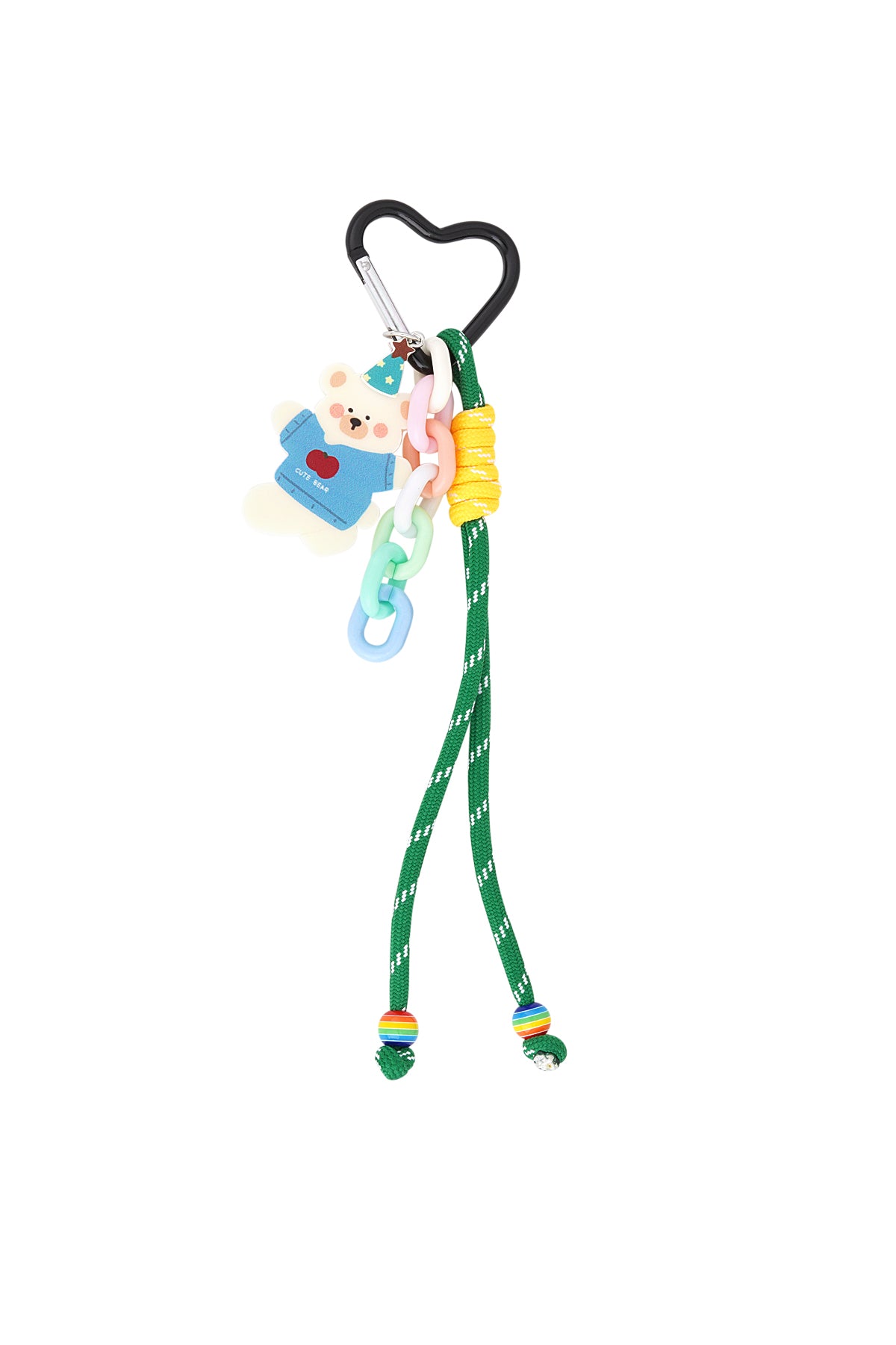 Anhänger „Happy Vibe“ - Blaugrün