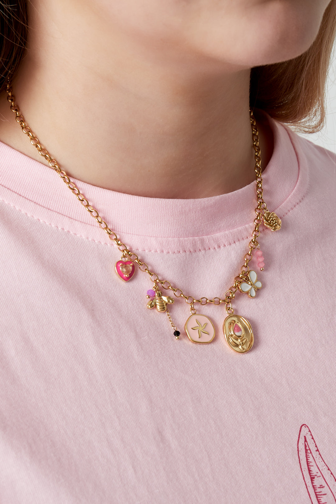 Frühlingsblüten-Halskette