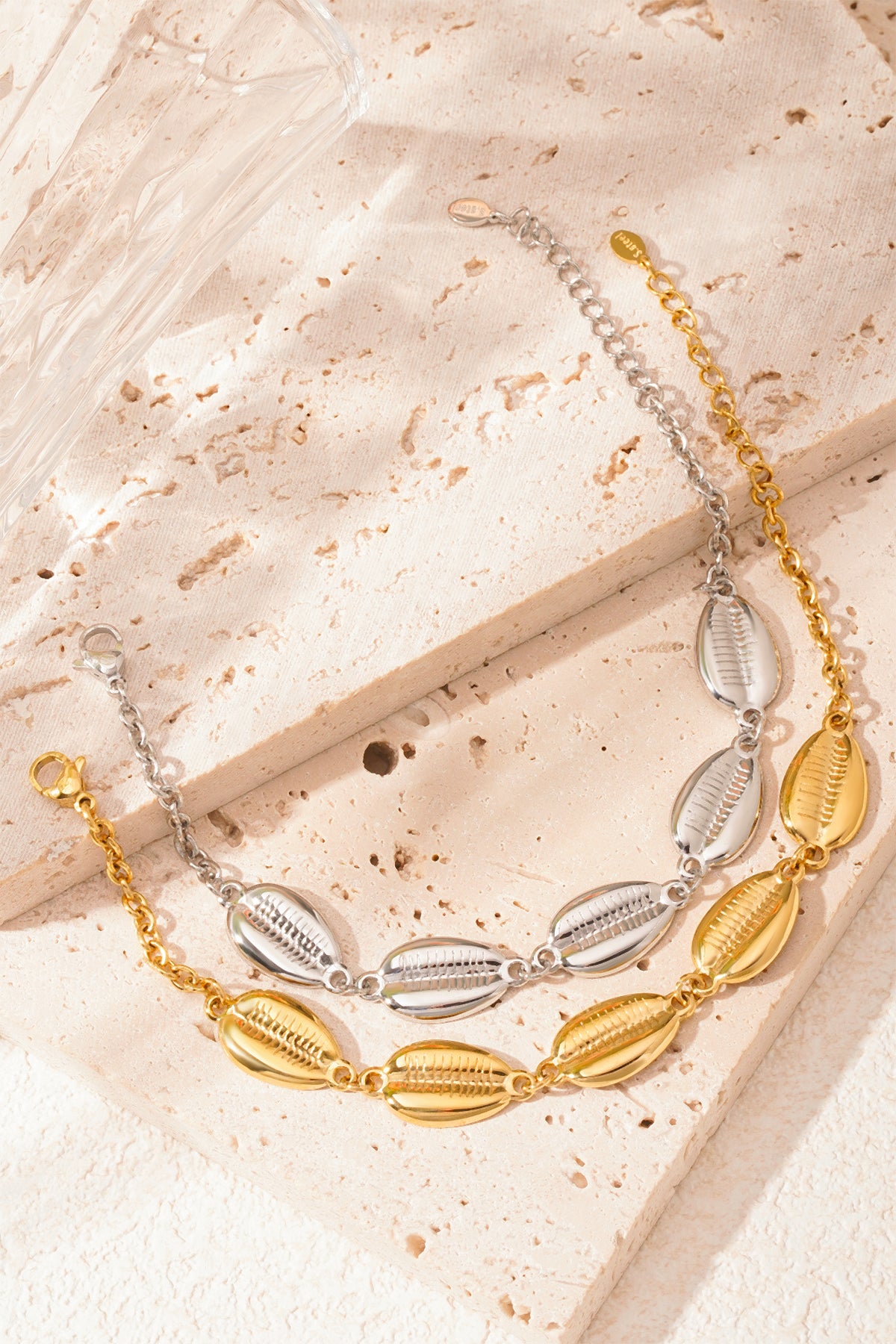 Liebe das Muschelarmband