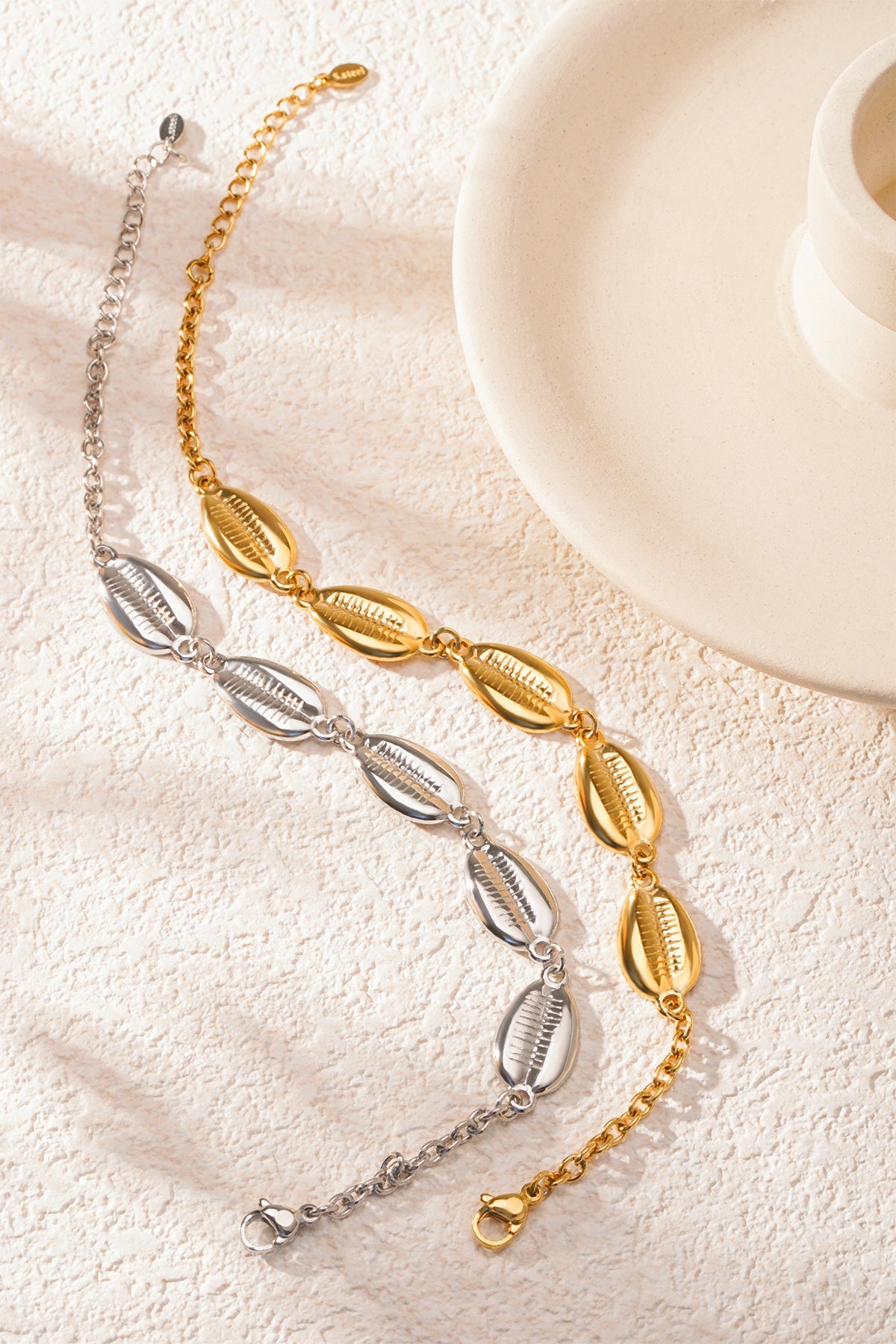 Liebe das Muschelarmband