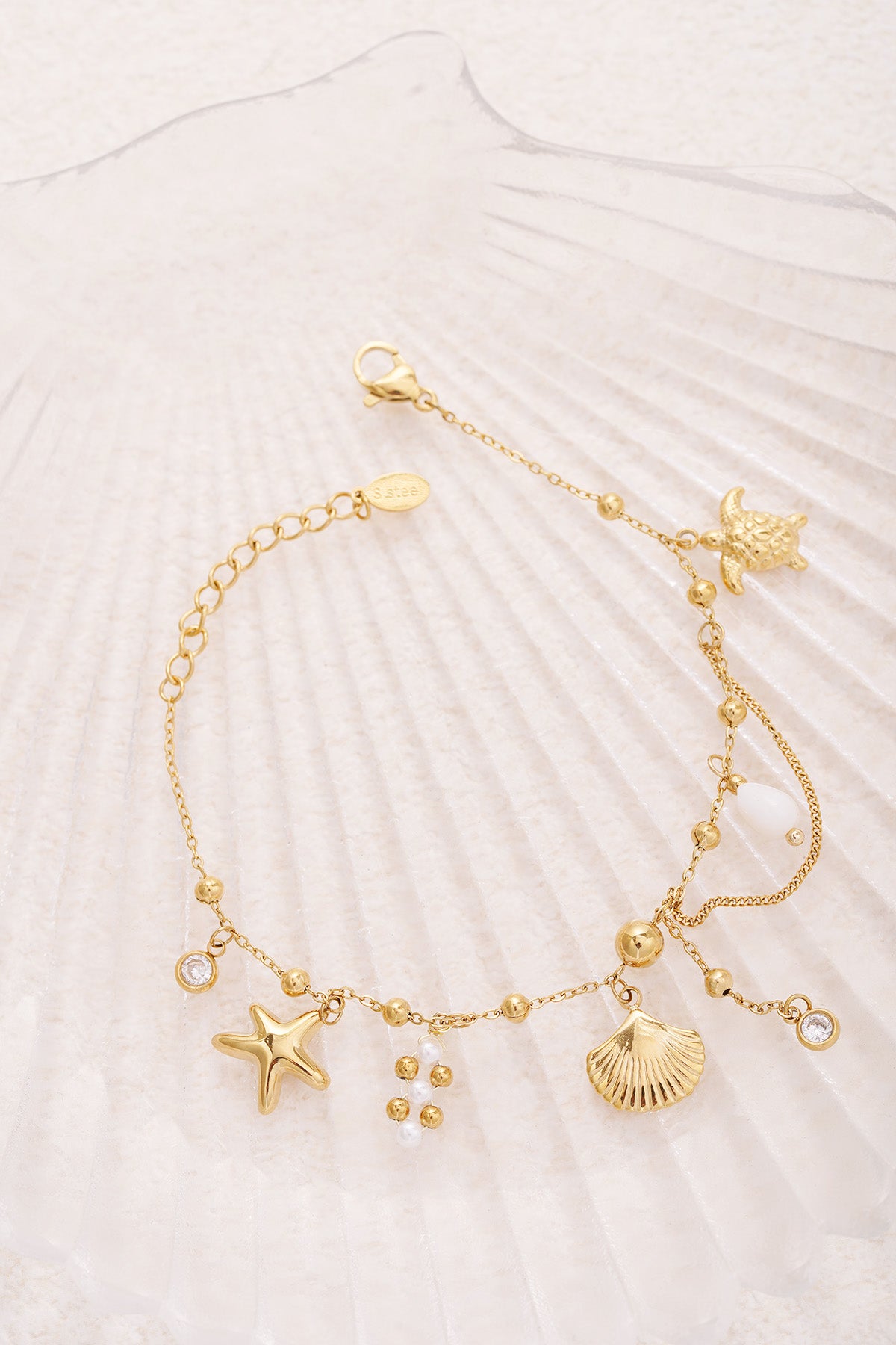 Strandtage-Armband - Goldfarben