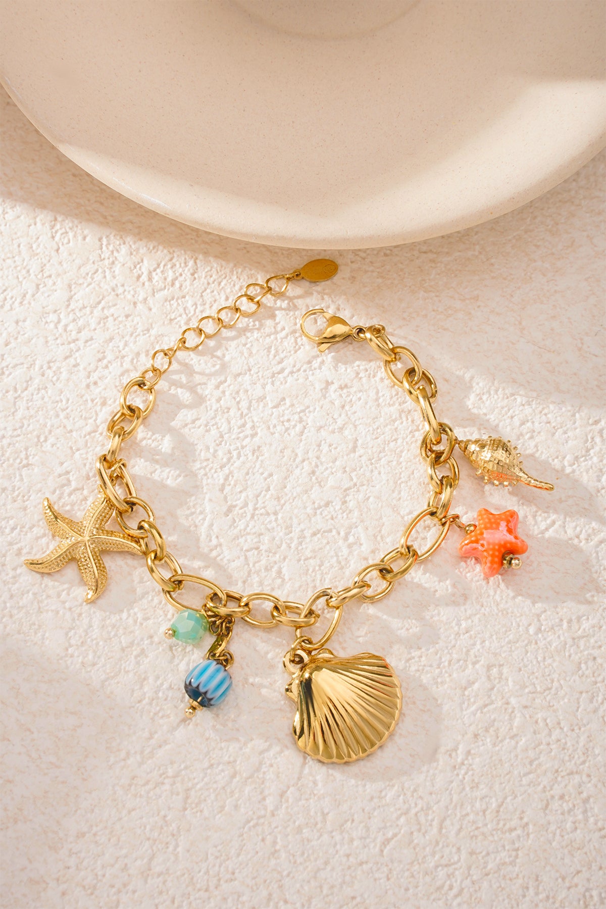 Armband Party am Meer - Goldfarben