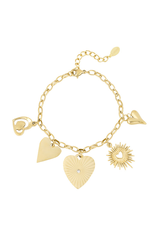 Loving Links Armband - Goldfarben