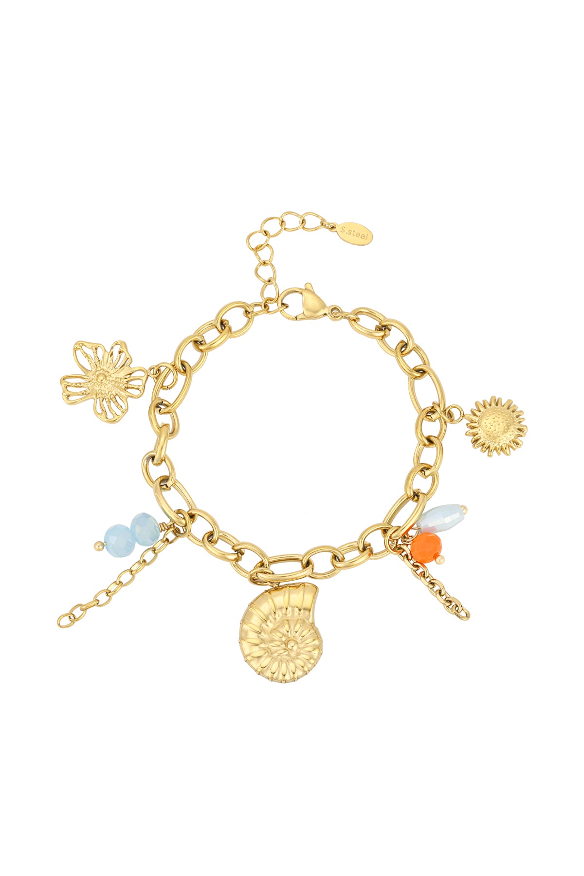 Goldenes Sonnenarmband 