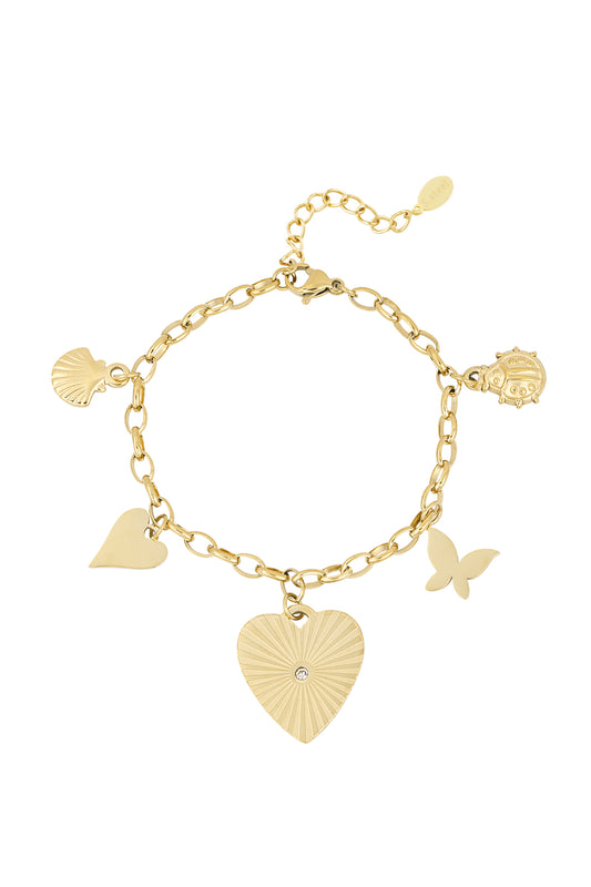 Armband „Love’s Embrace“ – Farbe Gold