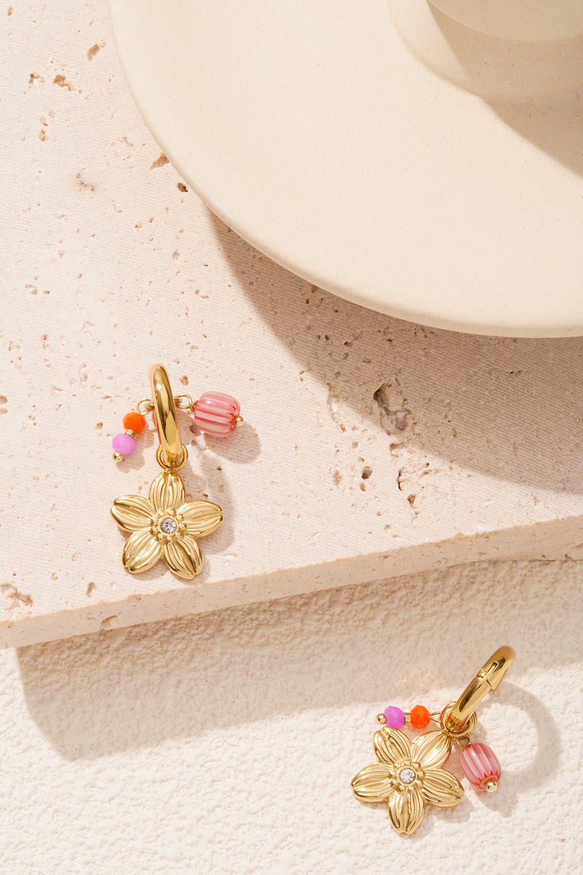 Bloom Creolen - Goldfarben