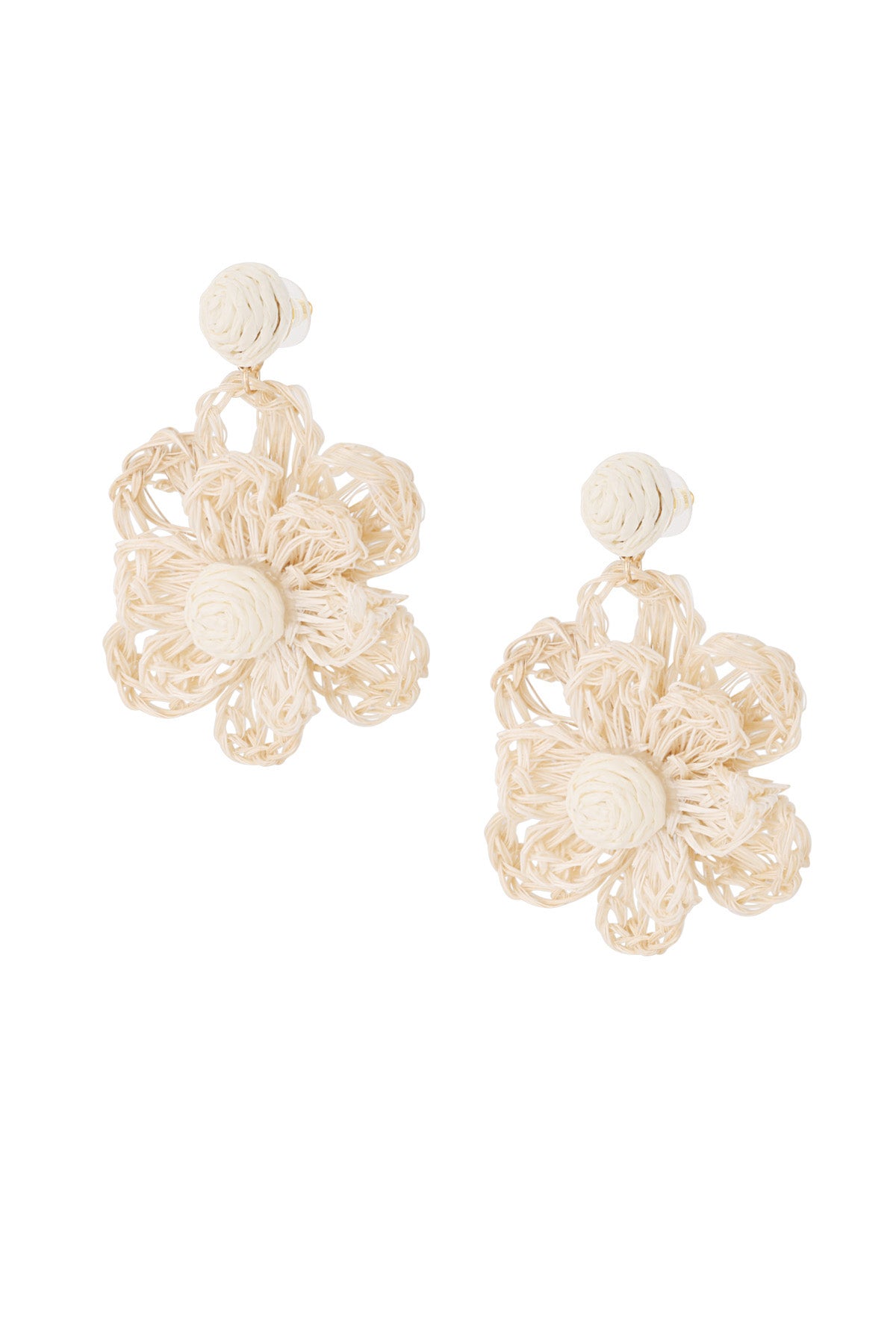 Blumenohrringe