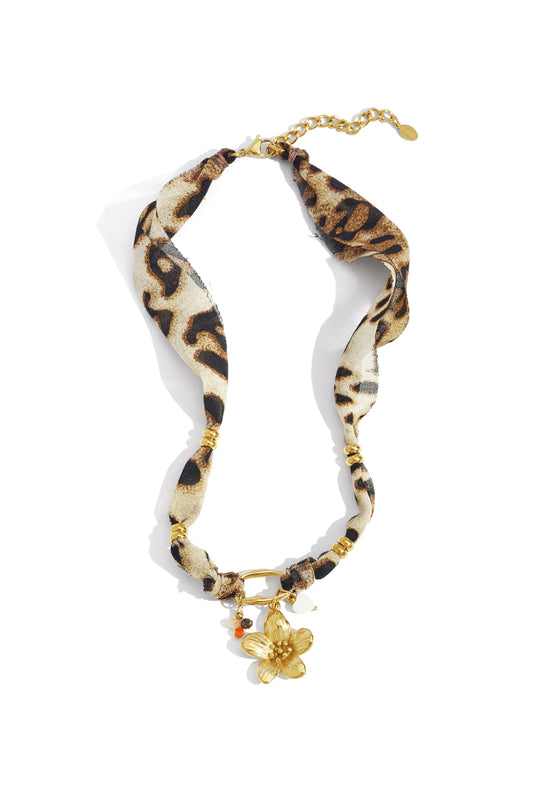 Anhänger Halsketten Blume Leopard Print Casual Daily Simple Series Damenschmuck