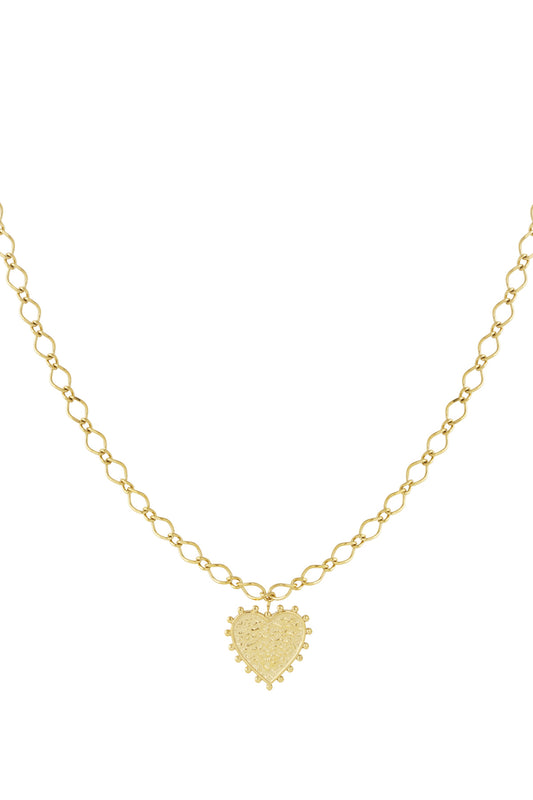 Die trendige Halskette „The Big Love“