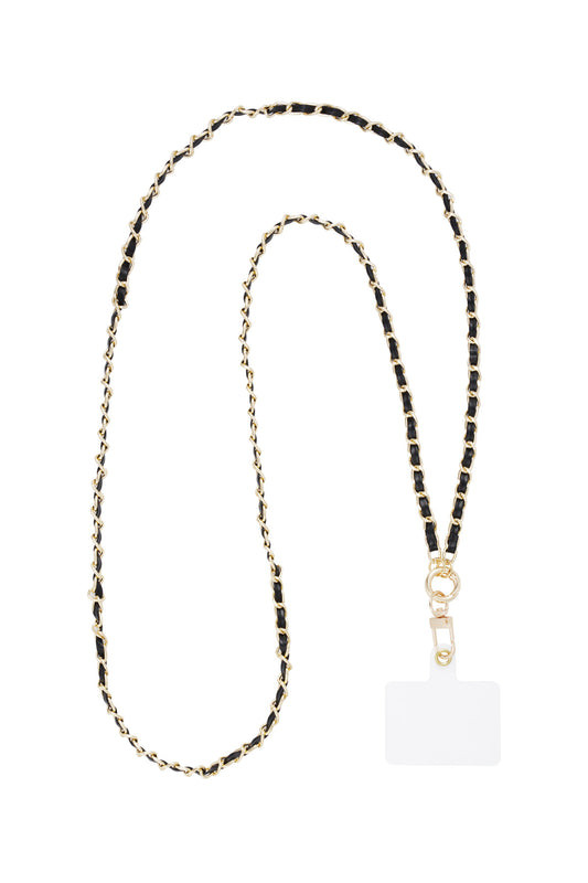 Telefonkabel Flow mit it-Schwarz Goldfarbe Farbe