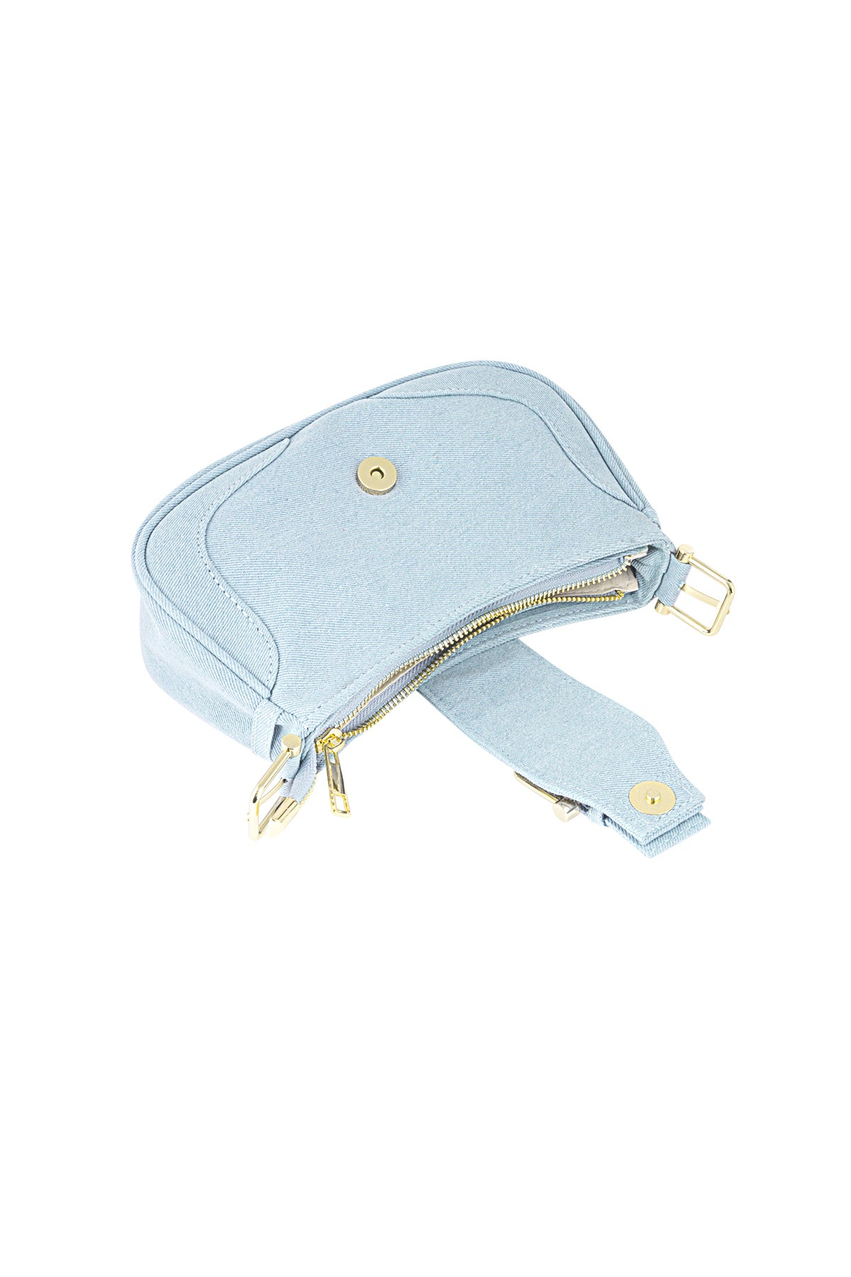 Farbige Tasche mit Schnallendetail