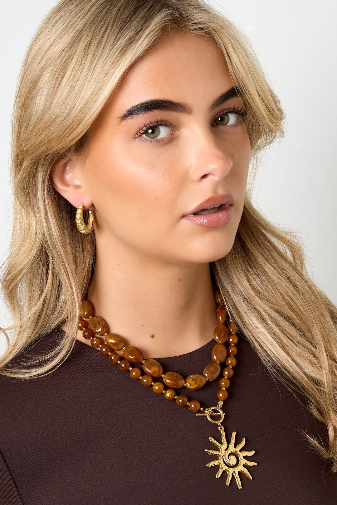 Acryl Perlen Halsketten Perlen Casual Täglich Klassische Serie frauen schmuck