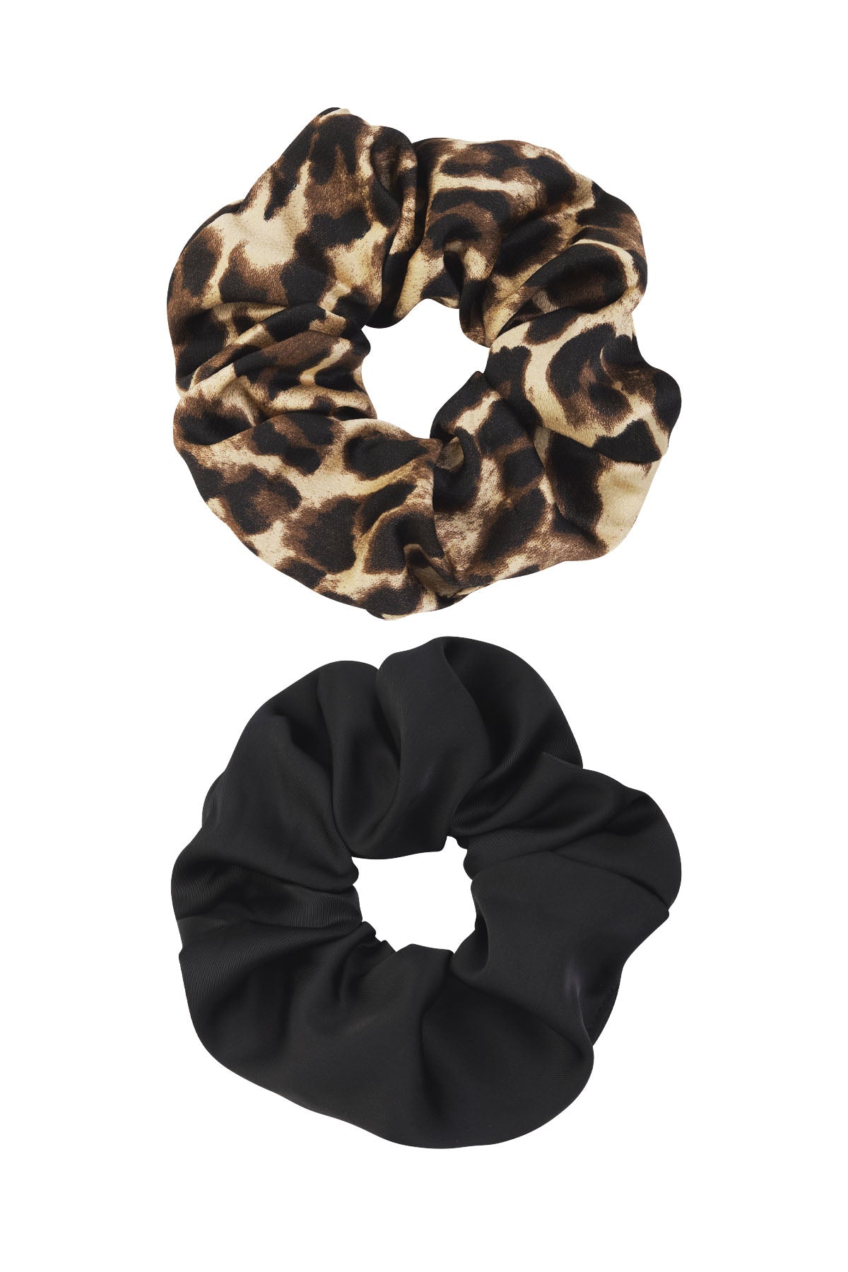 Scrunchie Set Wild Duo - braun schwarz