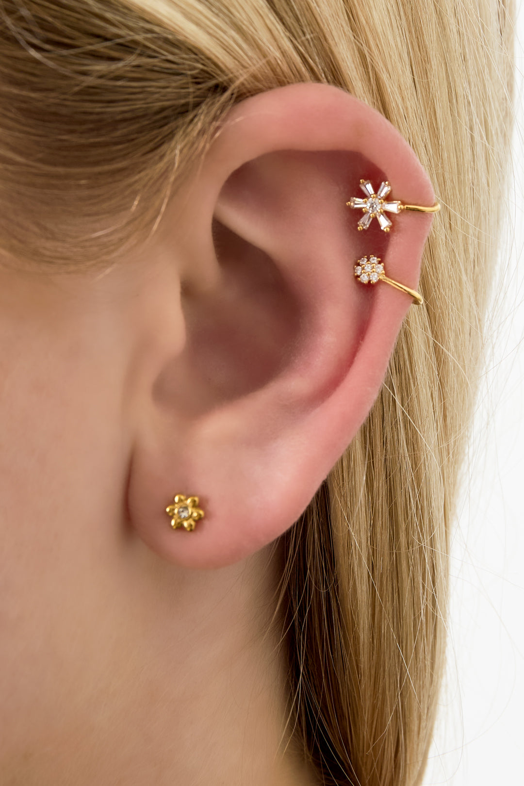 Nasenmanschette und Ohrmanschette