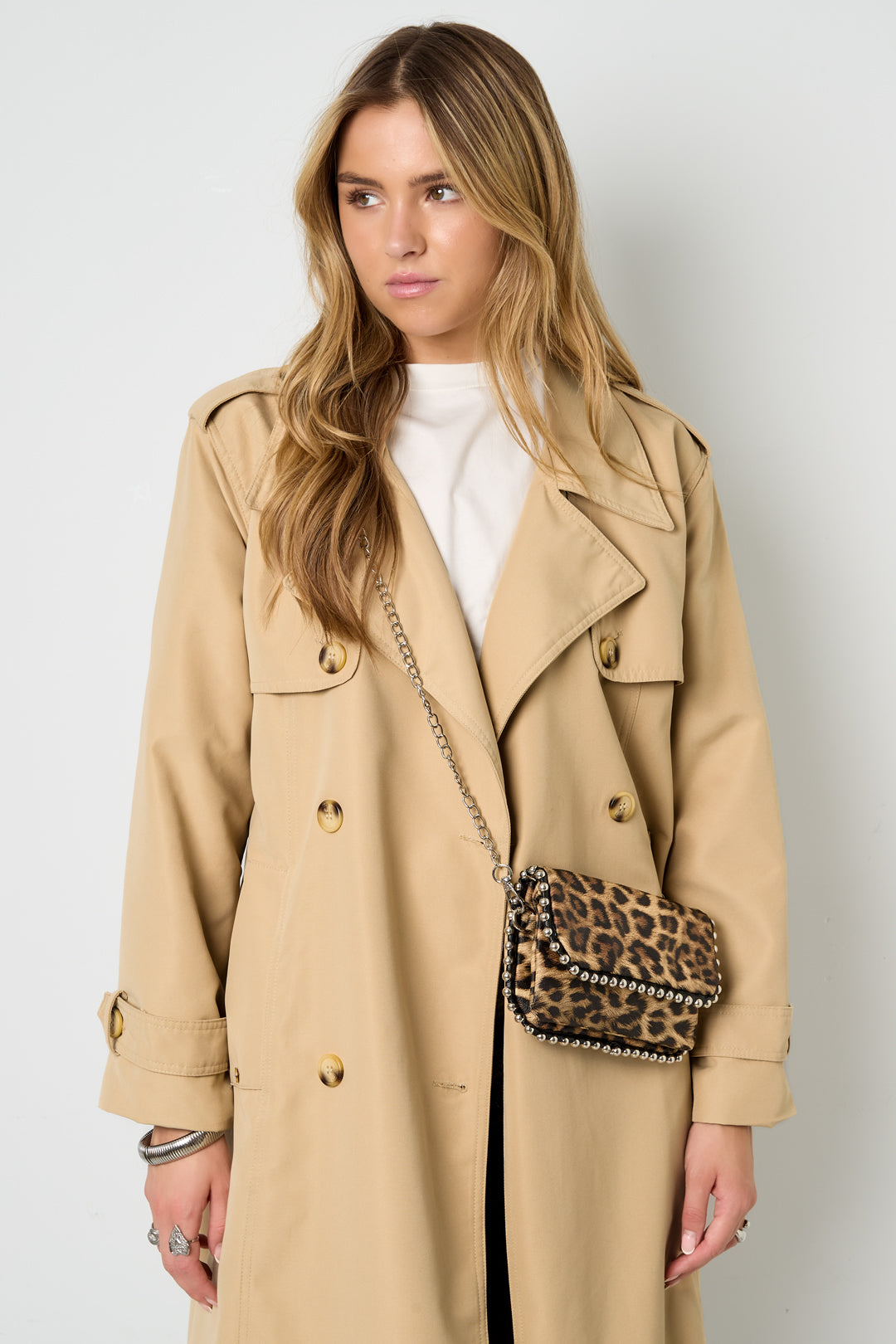 Schultertaschen Leopardenmuster Lässig PU Alltagsaccessoires