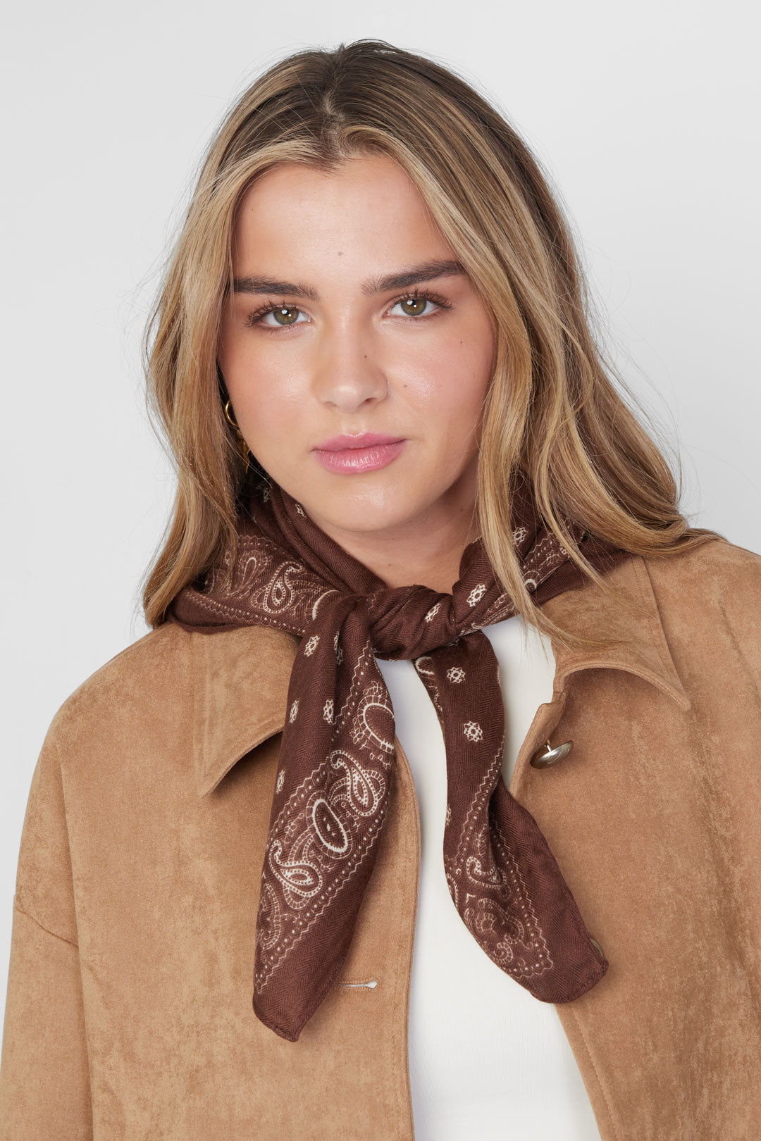 Winterschals mit Polka Dots, lässiges Polyester, Alltagsaccessoires