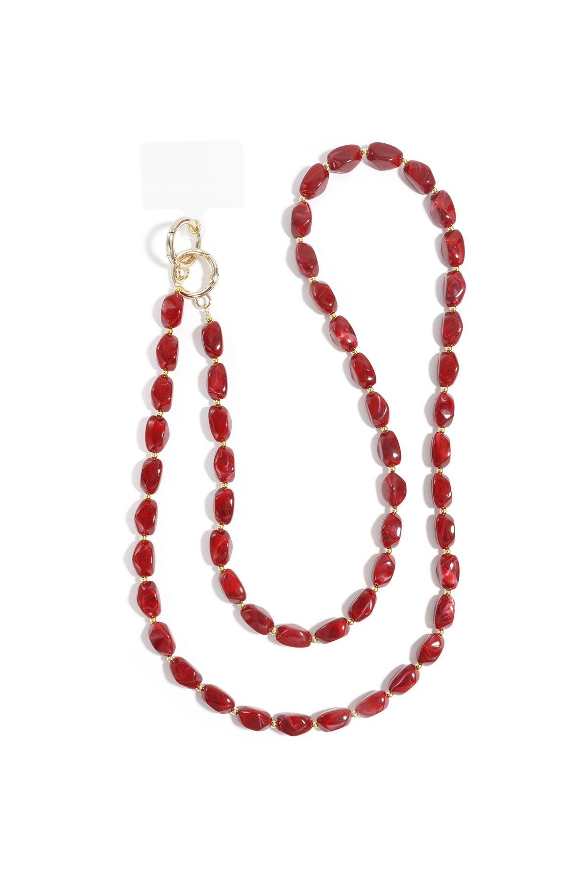 Handykette aus Acrylperlen, lässiges Accessoire für jeden Tag