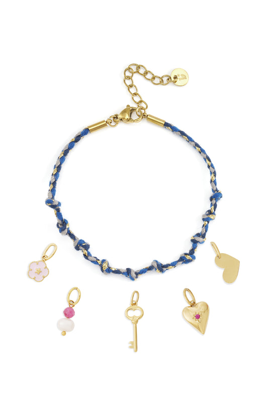 Baumwollkettenarmbänder gemischte Farben Täglich Täglich