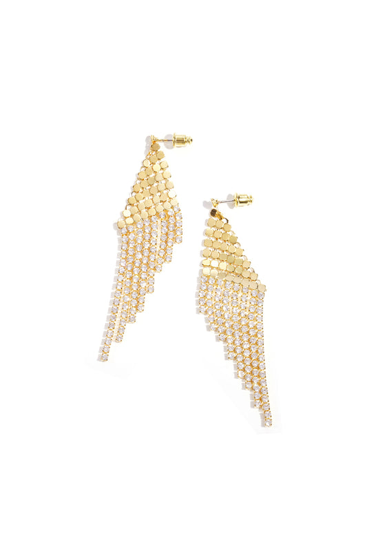 Kupfer-Ohrhänger, geometrisch, lässig, Weihnachten, einfache Serie, Damenschmuck