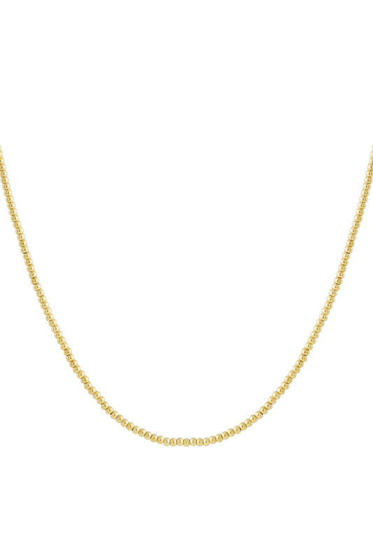 Massive Perlenkette - 4mm